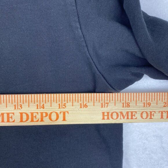 Asos Design Sweater Size 4 Black Crewneck Pullover Sweatshirt Casual - Picture 4 of 8